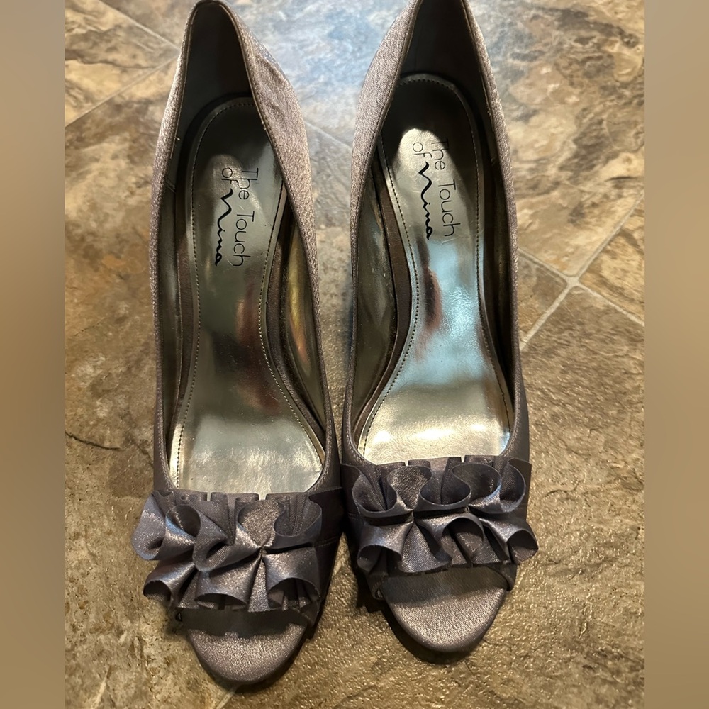 Touch of Nina Formal Satin Heels